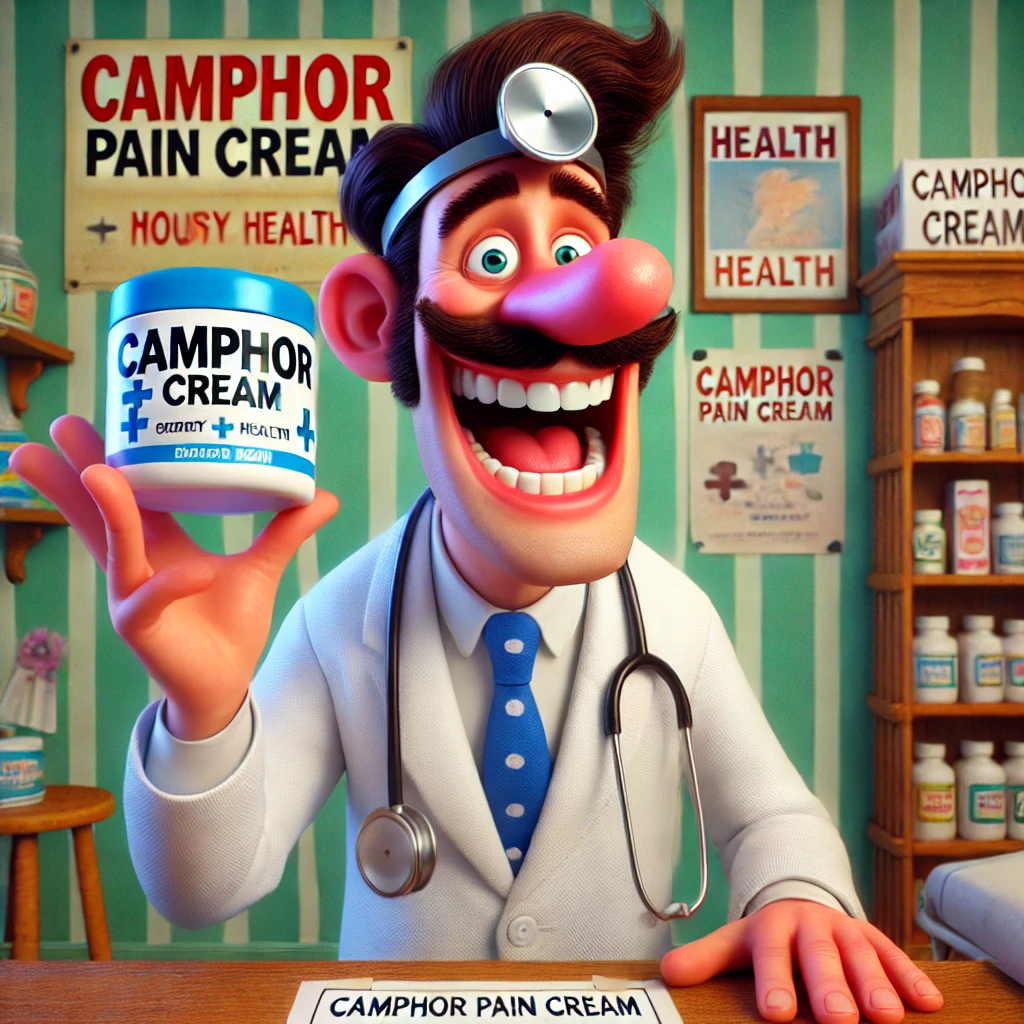 camphor pain cream